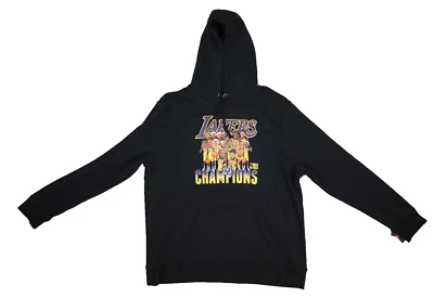 Sudadera con capucha caricatura del equipo de campeones de las finales de la NBA de Los Angeles Lakers Fanatics 2020 2XL Foto 1 de 4