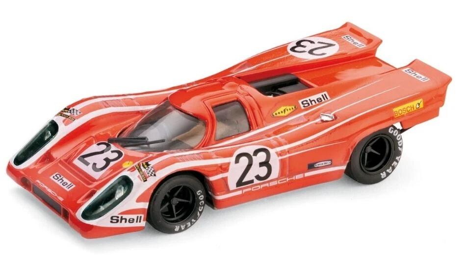 1 43 Brumm Porsche 917K Le Mans Herrmann 1970 - R218 Auto Diecast Modellino