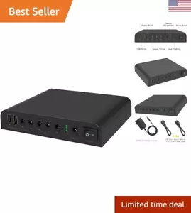 Mini UPS Uninterrupted Power Supply , 27000mAh 98Wh Lithium ion Backup Batter... - Picture 1 of 6