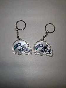 2 Seattle Seahawks Vintage NFL Schlüsselanhänger Acryl - Bild 1 von 2