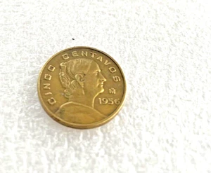 Mexico 1956 Cinco Centavos - Picture 1 of 7