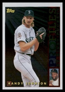 1996 Topps - Profiles #AL-06 Randy Johnson - Picture 1 of 2