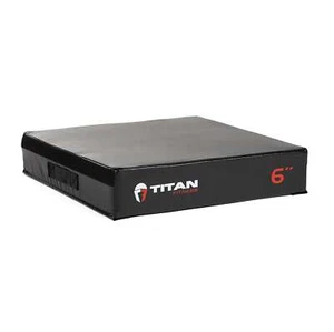 Titan Fitness 6" Portable Foam Plyometric Box - Picture 1 of 9