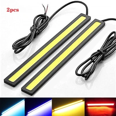 17cm LED COB Daytime Running Light Waterproof DC12V Car Light Source Parking Fog - Image 1 of 4
