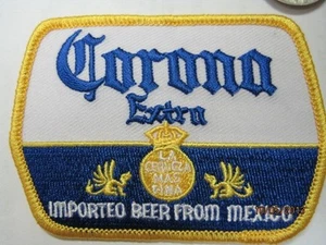 PARCHE DE CERVEZA CORONA EXTRA, PLANCHAR -o- COSER - TAPA / ESCUDO TAMAÑO MEJOR EN LA TIERRA!! - Imagen 1 de 13