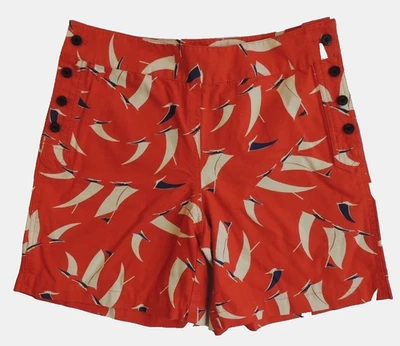 $89 Ralph Lauren Náutico Velero Marinero Playa Golf Algodón Lona Mini Pantalones Cortos 6 Foto 1 de 4