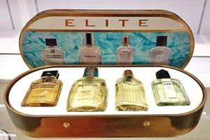 LOT PARFUM MINIATURES VINTAGE HOMME, New,90'S,Burberrys,Caron,Façonable,Rabanne - Imagen 1 de 4