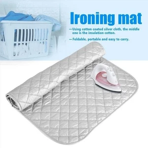 Compact Portable Ironing Mat Ironing Board Travel Dryer Washer Iron Anywhe F6 - Picture 1 of 11