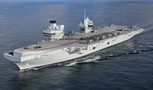 ROYAL NAVY FLUGZEUGTRÄGER HMS PRINCE OF WALES - Bild 1 von 1