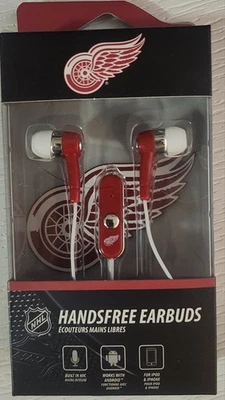 Auriculares manos libres Red Wings NHL Foto 1 de 2