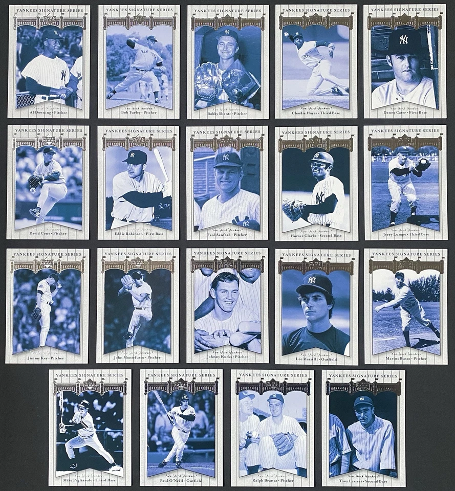 2003 Upper Deck Yankees Signature Series - Baseball Cards - You U Pick - Image 1 of 1