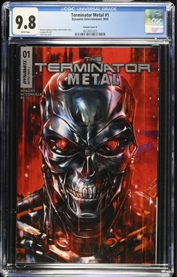 Terminator Metal 1 CGC 9.8 Variant Cover D - Image 1 of 3