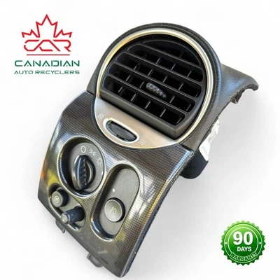 2002 - 2009 GMC Envoy Headlight Fog Light Switch Dash Trim Panel Bezel Vent OEM - Image 1 of 4