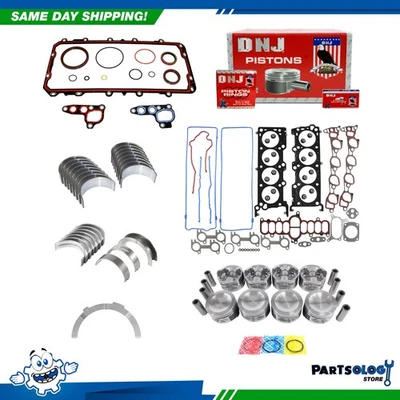 Kit de reconstrucción de motor DNJ EK4167 para 97-99 Ford E150 Econoline 4,6 L V8 SOHC 16v Foto 1 de 4