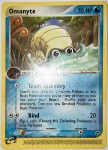 Pokémon, EX Tempesta Di Sabbia / EX Sandstorm | Omanyte 70/100, Comune ENG - Foto 1 di 2