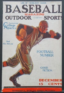 Rare Dec 1911 Baseball Magazine - The Life of Home Run Frank Baker, World Series - Picture 1 of 24