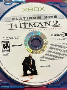 Hitman 2 Platinum Hits Versión, Microsoft Xbox, Solo Disco - Imagen 1 de 2