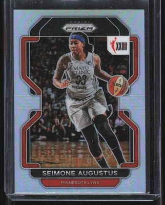 2022-23 Panini Prizm WNBA Silver Seimone Augustus Minnesota Lynx #156 - Image 1 of 2