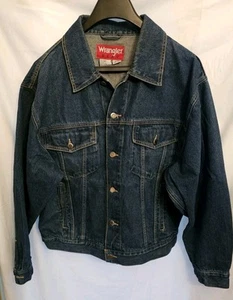 Wrangler Hero Denim Trucker Jacket, Size L - Picture 1 of 10