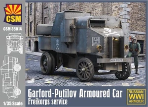 Copper State Models 1/35 GARFORD-PUTILOV ARMORED CAR Freikorps Service - Afbeelding 1 van 1