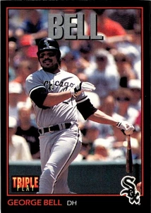 1993 Triple Play George Bell Chicago White Sox #247 - Picture 1 of 2
