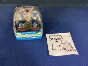 NEW Super White Halogen Harley Motorcycle Lights Xenon Boost 2 Pack, 43451* - Picture 1 of 3