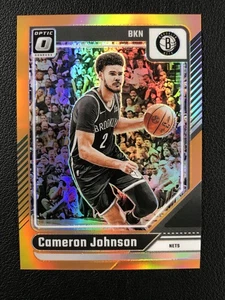 2024-25 Donruss Optic #35 Cameron Johnson Brooklyn Nets Orange /175 - Bild 1 von 2