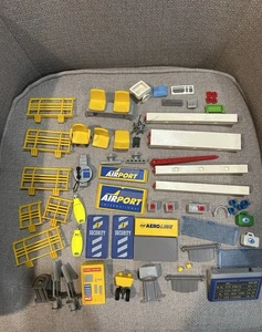 Playmobil 3186 Flughafen Kontrollturm Konvolut nicht mehr im Handel erhältlich Set wie lose Teile - Bild 1 von 6