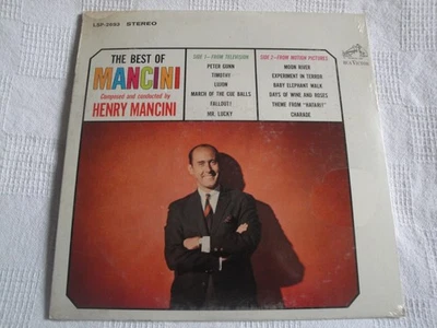 Henry Mancini The Best Of Mancini Vinyl Record Album LP 1964 RCA RECORDS NEW - Image 1 of 2