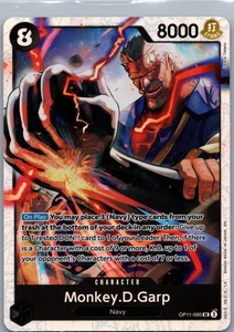 Monkey.D.Garp SR A Fist of Divine Speed OP11-095 NM - Picture 1 of 2