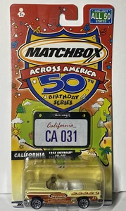 Matchbox Across America 50th Birthday Series California 1955 Chevy Bel Air - Picture 1 of 12