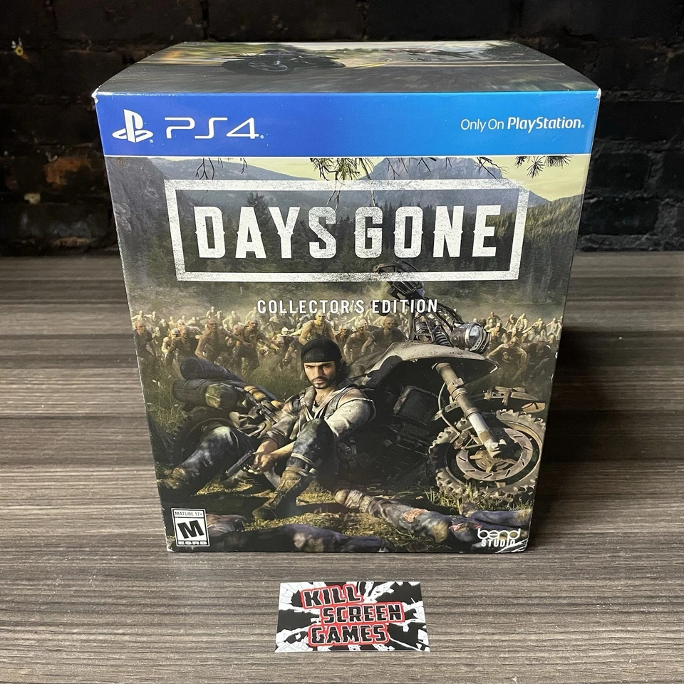 Days Gone Collectors Edition (Sony PlayStation 4, 2019)