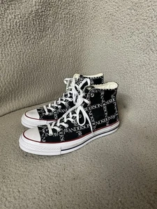 Converse JW Anderson Chuck Taylor All Star High Top Sneakers Mens 10.5 Black - Picture 1 of 11