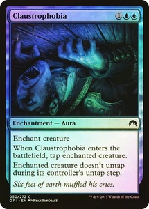 MTG FOIL Claustrophobia  - Magic Origins #050 - Picture 1 of 1