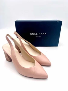 Cole Haan Size 7.5 Rose Leather W/ BOX!!! Shoes Slingbacks - Picture 1 of 11