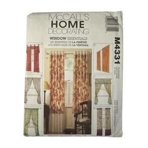 McCall's Home Decorating Window Essentials Schnittmuster M4331 Neu  - Bild 1 von 2