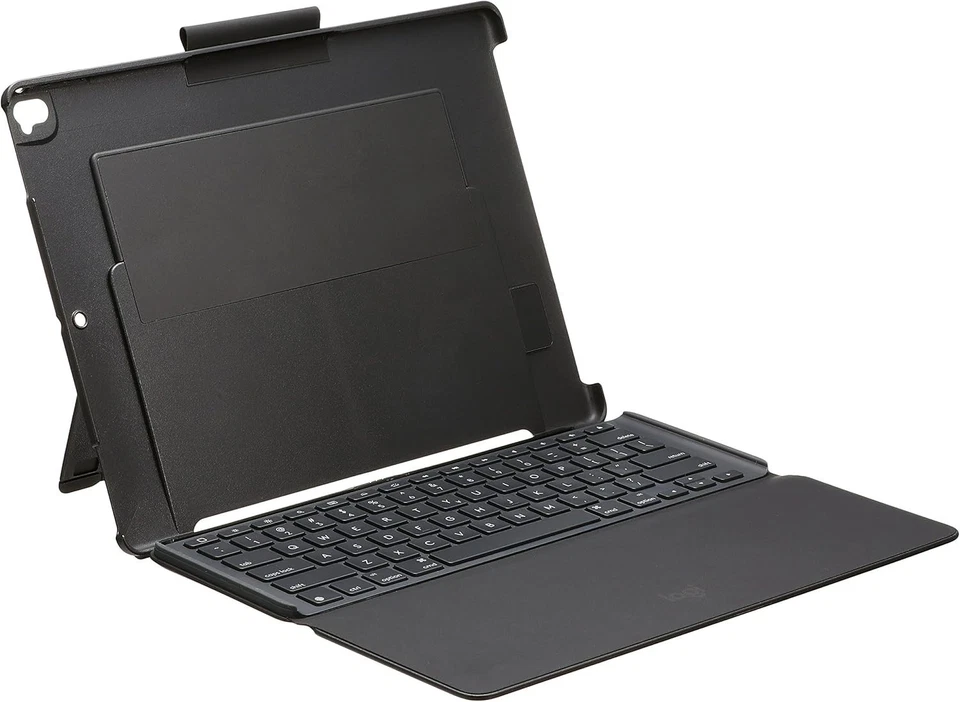 Logitech Slim Combo Keyboard Case iPad Pro 12.9” 1st 2nd Gen Black iK1272BKA - Image 1 of 1
