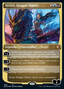 Sivitri, Dragon Master (Foil Etched) [Dominaria United Commander] - Picture 1 of 1