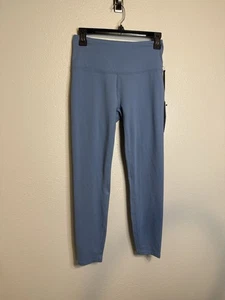 Leggings alti Varley taglia media movimento 25" blu nuovi con etichetta $98 - Foto 1 di 7