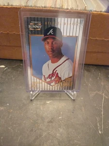 1996 Pinnacle Summit Silver Foilboard #191 Jermaine Dye Rookie Atlanta Braves - Bild 1 von 2