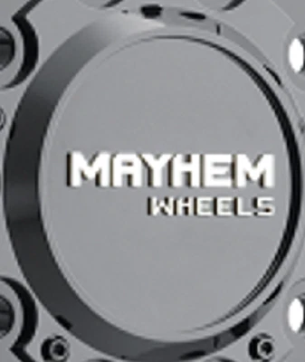 Mayhem 8181 Black BIG RIG 10x285 Front Center Cap - Image 1 of 4