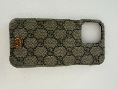 Authentic Gucci iPhone 13 Pro Max Phone Case - Image 1 of 2