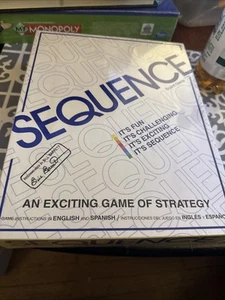 SEQUENCE Jax Family Strategy Board Game Tin Box Edition Vintage Sealed - Bild 1 von 4