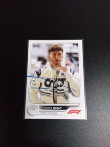 Topps Formula 1 Pierre Gasly Signed Autograph Trading Card F1 New - Picture 1 of 1