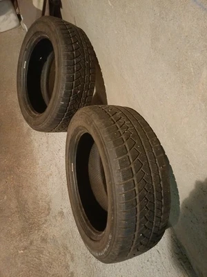 2 Pneus hiver Continental 185/55 R15 – Très bon état – 82T - Image 1 of 4