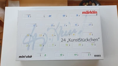 Märklin Mini Club Spur Z 81003 Adventskalender , 24 Wagen, neuwertig - Bild 1 von 4