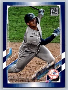 2021 Topps #242 Gleyber Torres Royal Blue - Picture 1 of 2