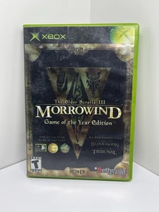 Elder Scrolls III Morrowind GOTY (Microsoft Xbox) Tested - Authentic - Picture 1 of 8