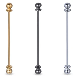 3 Pezzi Fermacravatta Uomo Collare a Sfera Collare Camicia Barra Fermacravatta per Spilla Bavero - Foto 1 di 7