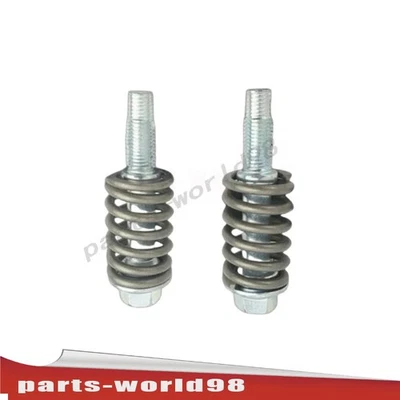 Compatível com Mitsubishi Lancer Evo X parafusos de escape e molas downpipe kit tubo médio 08-15 - Imagem 1 de 4